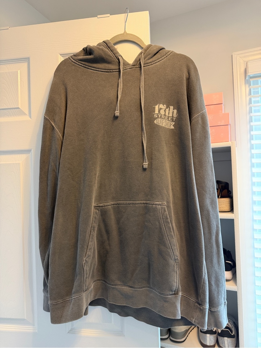 Gray Pullover Hoodie